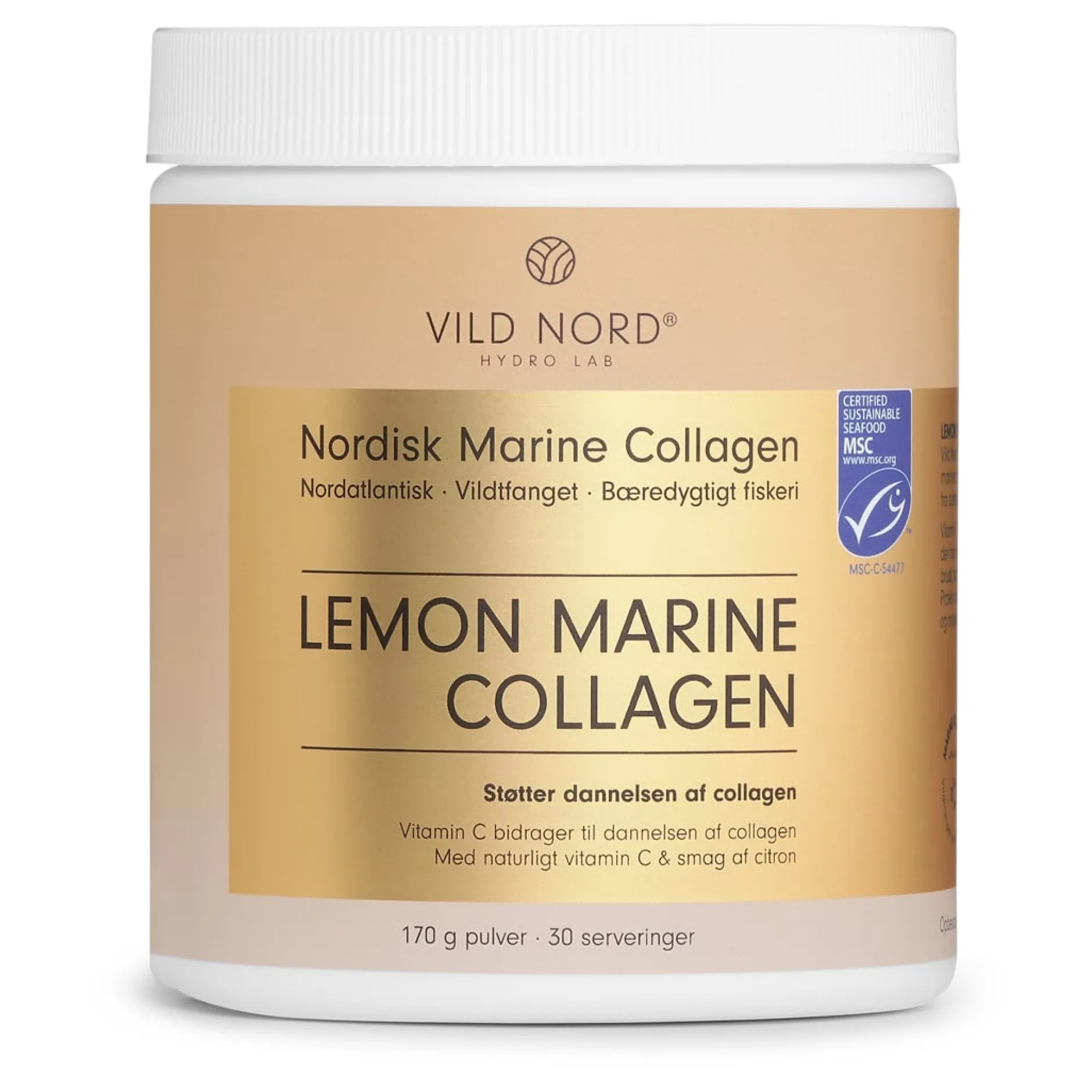 Vild Nord Lemon Marine Collagen 170 g