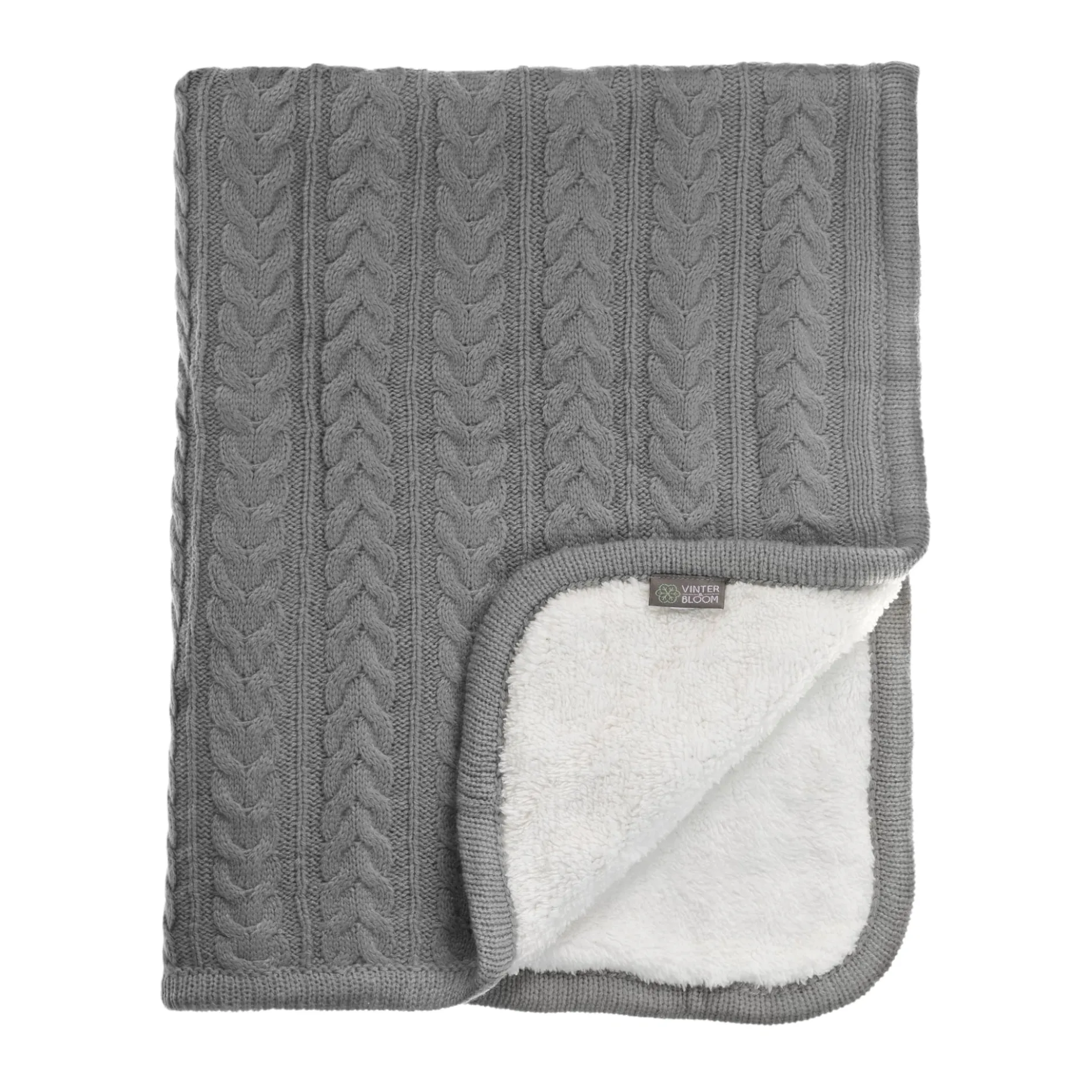 Vinter & Bloom Filt Cuddly Dove Grey 1 st
