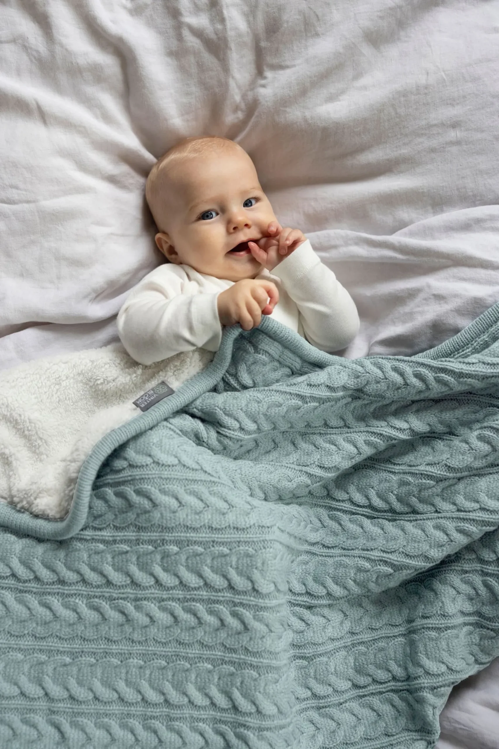 Vinter & Bloom Filt Cuddly Sage Green