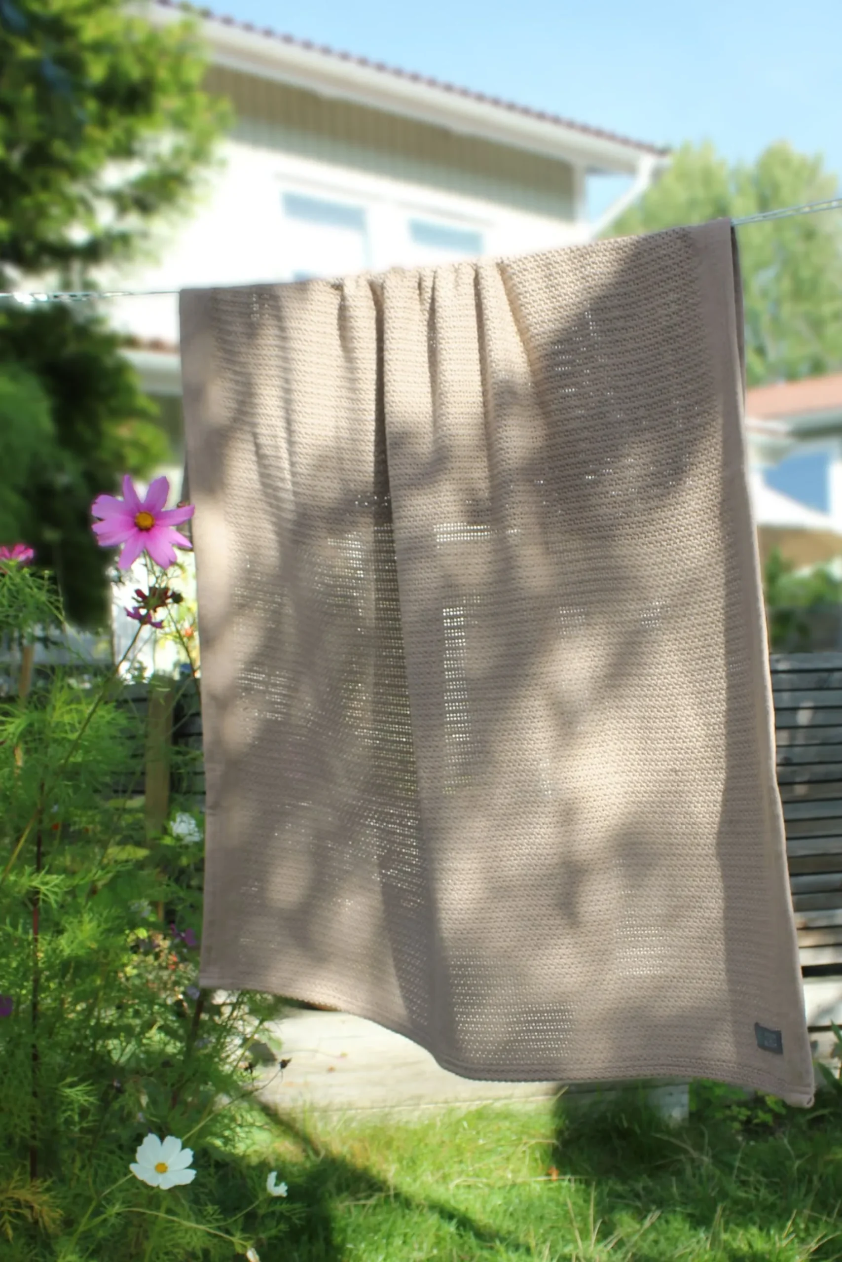 Vinter & Bloom Filt Soft Grid EKO Pebble Greige