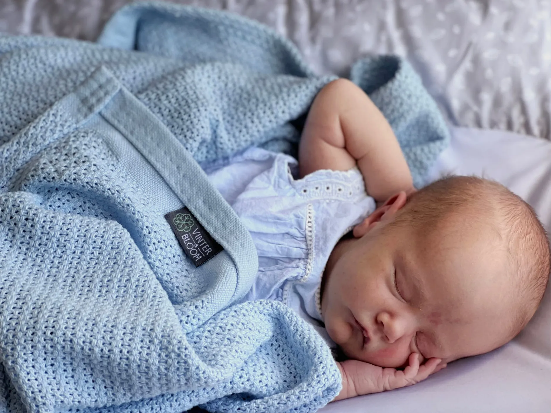 Vinter & Bloom Filt Soft Grid EKO True Blue 1 st