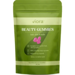 Viora Beauty Gummies Röda Bär 60 st