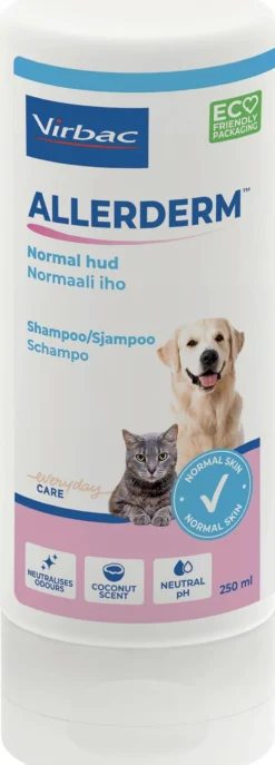 Virbac Allerderm Schampo Normal Hud 250 ml
