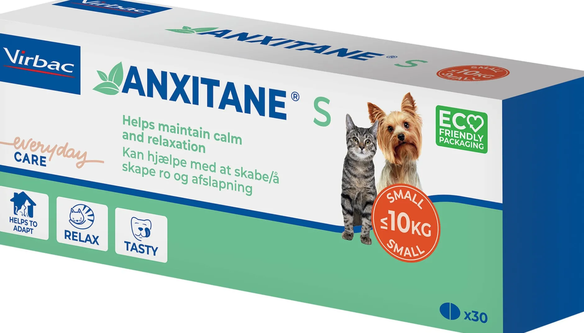 Virbac Anxitane S Tablett till Katter & Små hundar 30 st