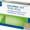 Virbac Milpro Vet 16 mg/40 mg Avmaskningsmedel för katter 2 tabletter