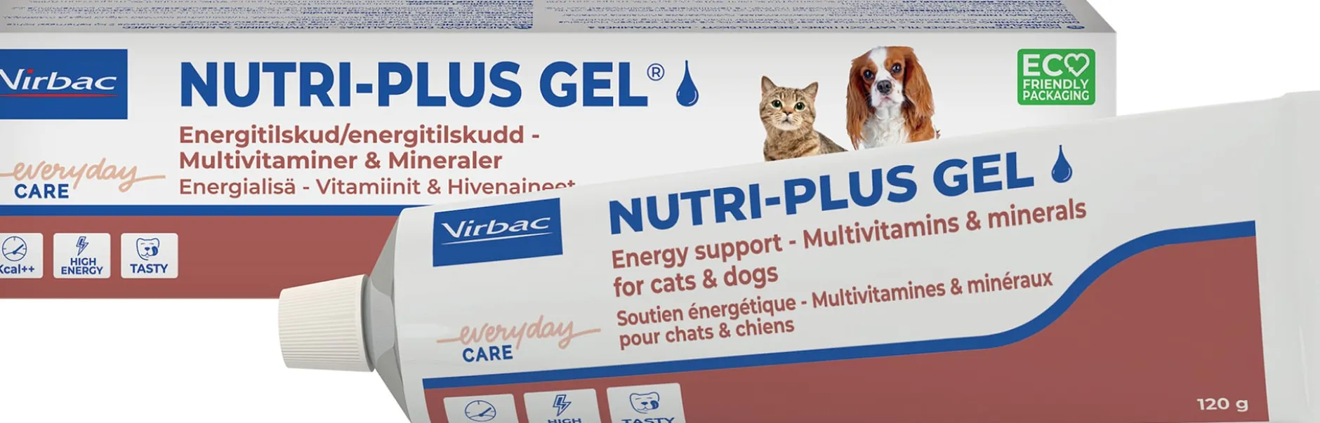 Virbac Nutri Plus Gel Energitillskott Hund & Katt 120 g
