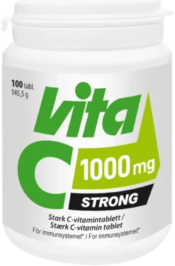 Vita-C Strong 1000 mg 100 tabletter