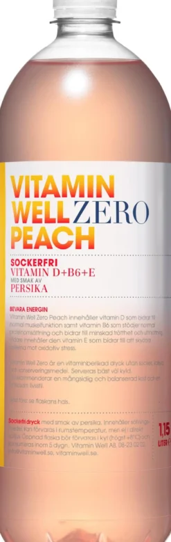 Vitamin Well Peach Zero