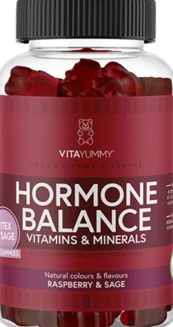 VitaYummy Hormone Balance Raspberry & Sage 60 st