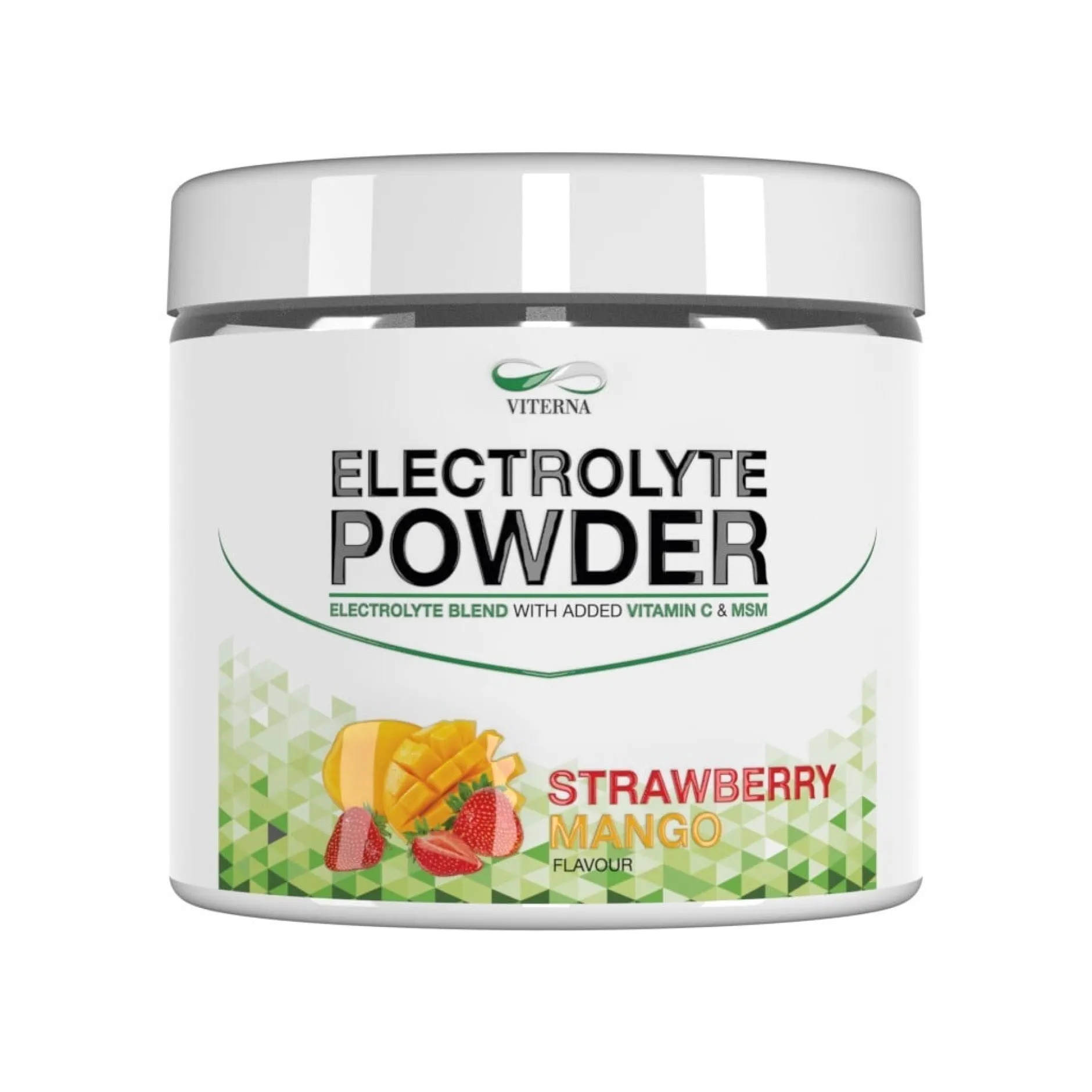Viterna Electrolyte Powder Strawberry Mango Vegan 120 g