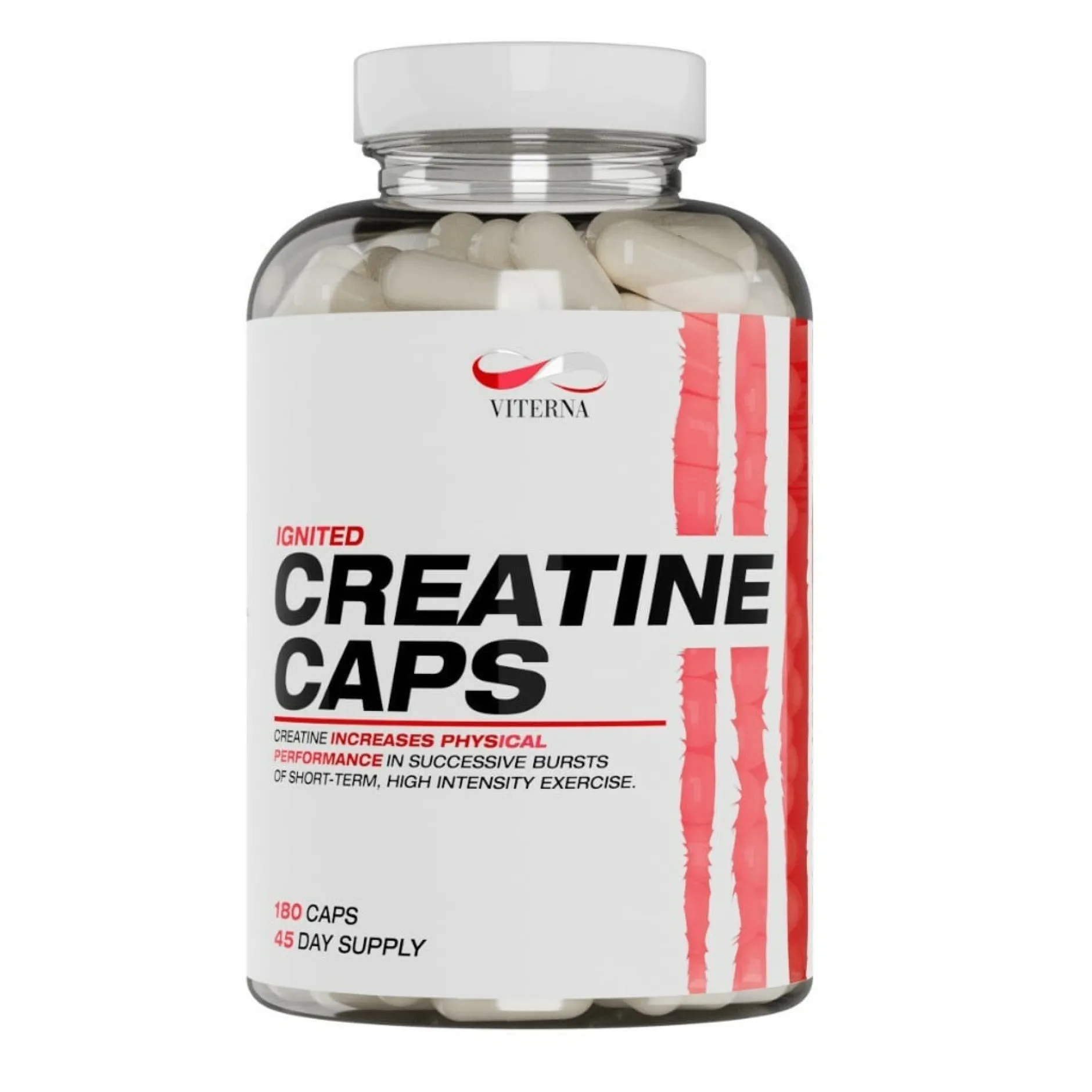 Viterna Ignited Creatine Caps 180 kapslar
