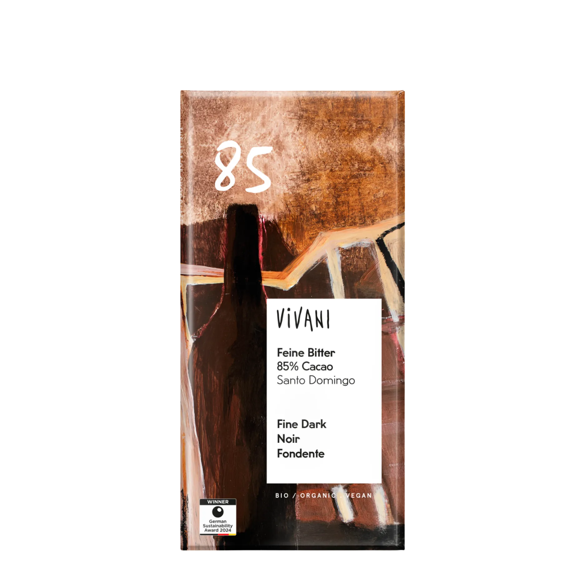 Vivani Mörk Choklad 85% Eko 80 g