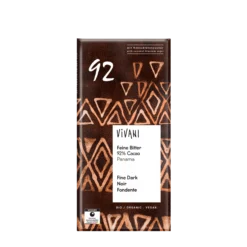 Vivani Mörk Choklad 92% Kokossocker Eko 80 g