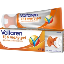 Voltaren Emugel 11,6 mg/g med enkel appliceringskork 75 g