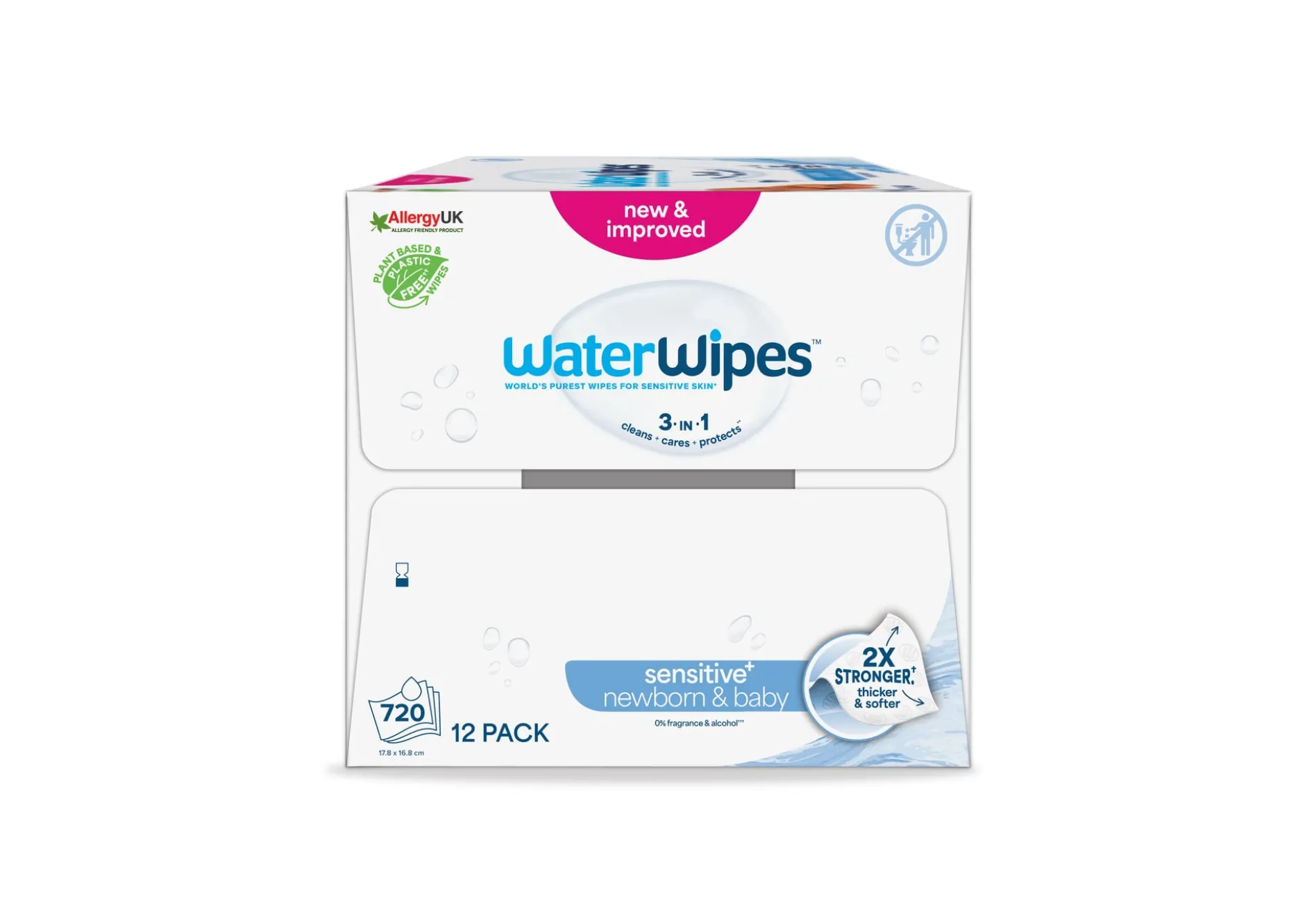 WaterWipes Baby Wipes 720 st