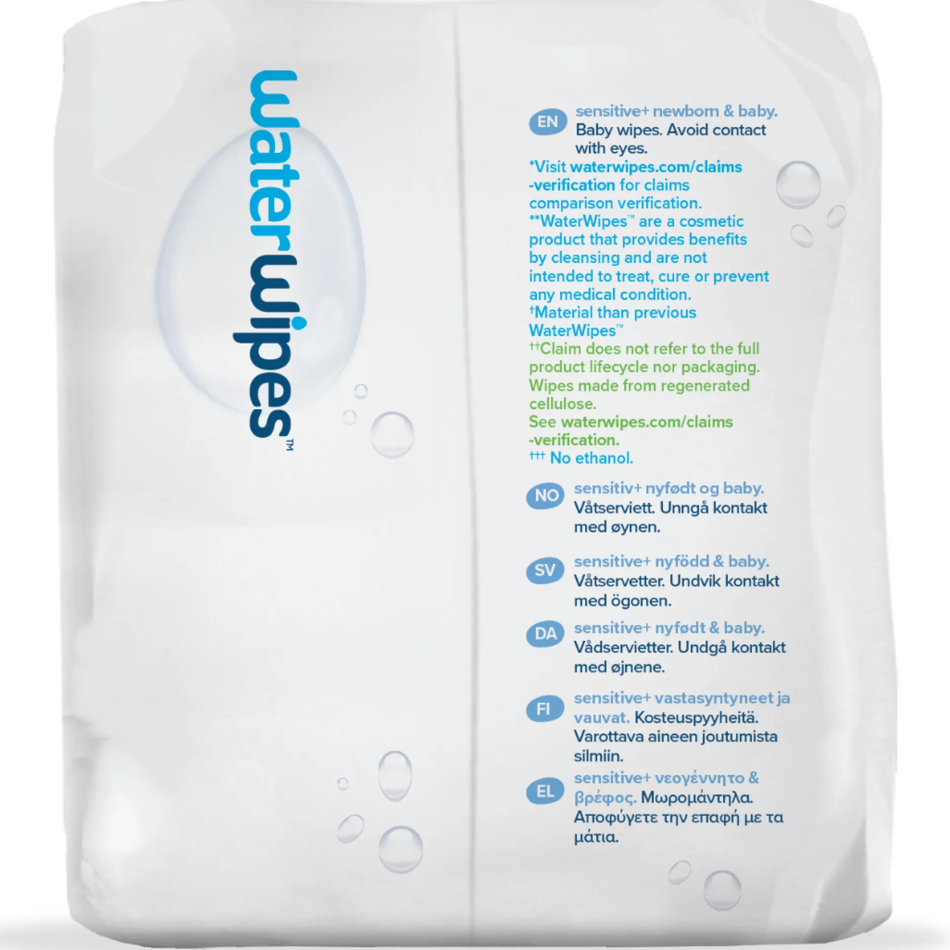 WaterWipes Baby Wipes 144 st