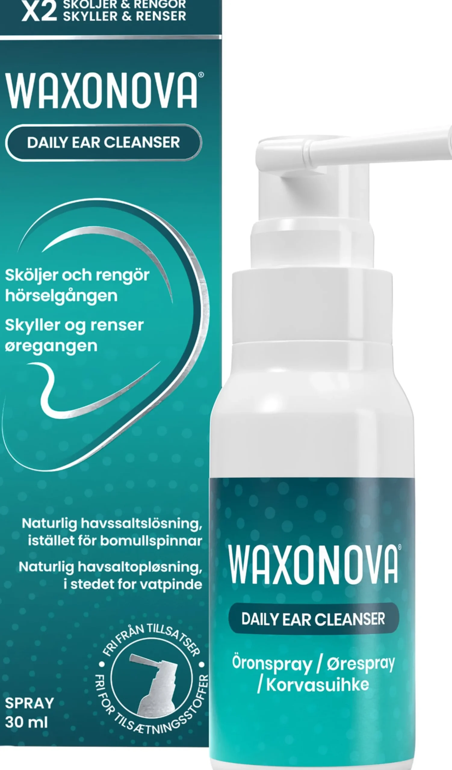 Waxonova Daily Ear Cleanser Öronspray för daglig rengöring 30 ml
