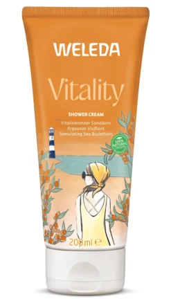 Weleda Vitality Shower Cream Sea Buckthorn 200 ml