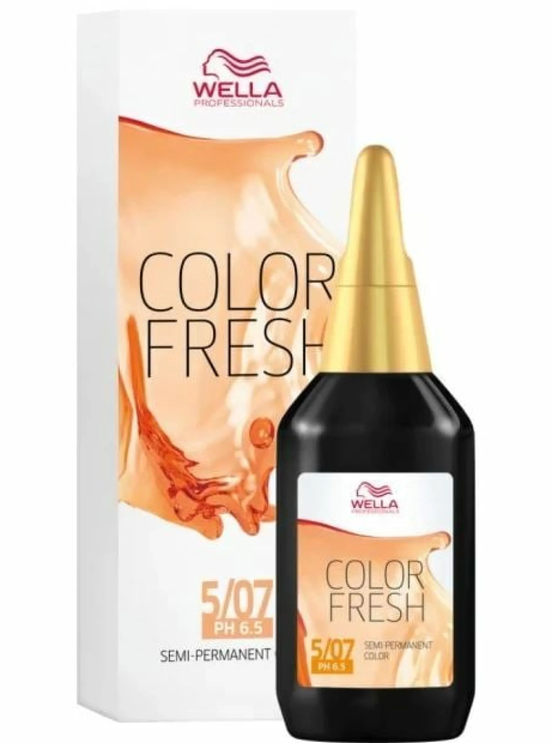 Wella Professionals Color Fresh 5/07 Light Brown Natural Brown 75 ml