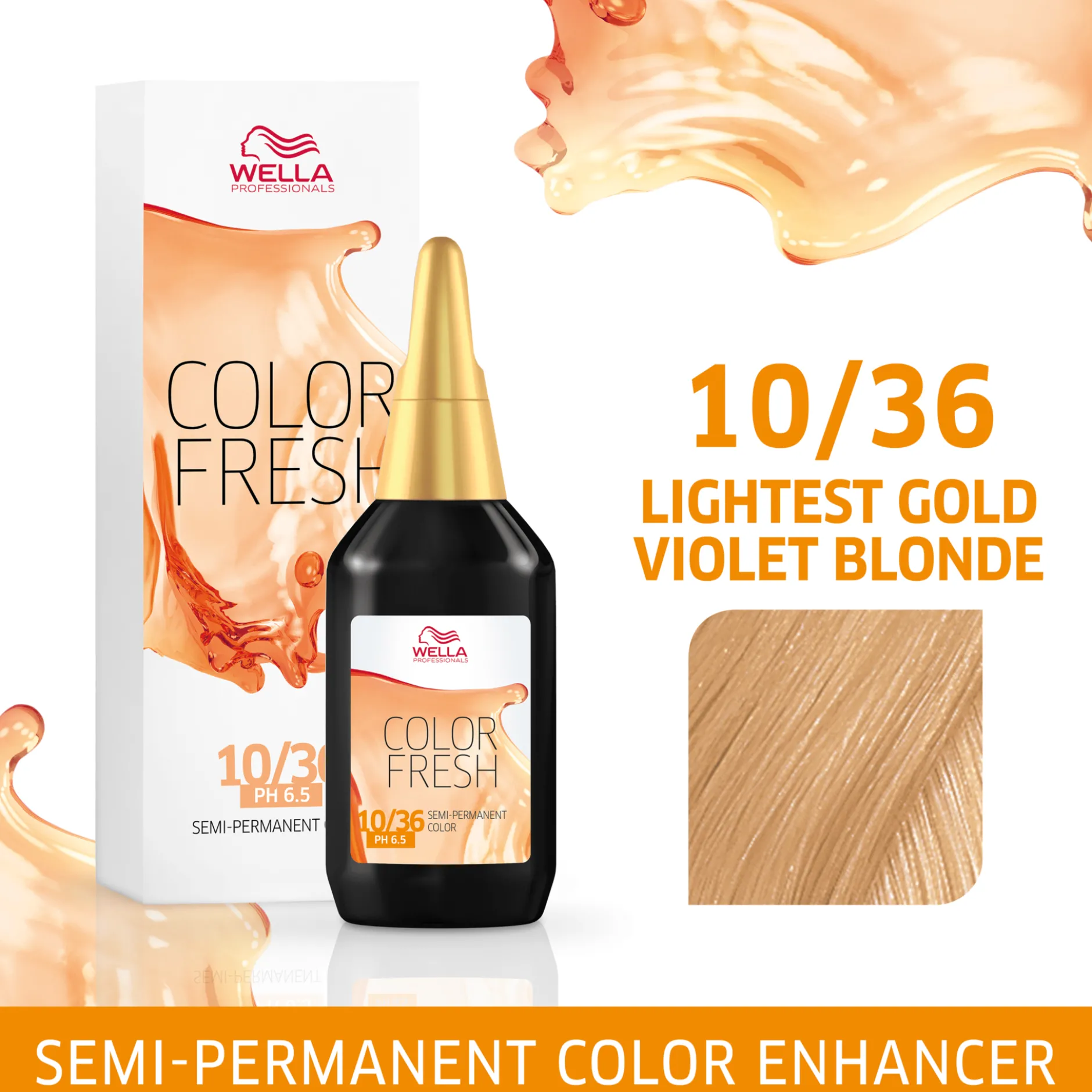 Wella Professionals Color Fresh 10/36 Lightest Gold Violet Blonde 75 ml
