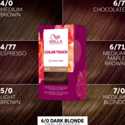 Wella Professionals Color Touch Pure Naturals Dark Blonde 6/0 130 ml