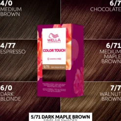 Wella Professionals Color Touch Deep Brown Dark Maple Brown 5/71 130 ml