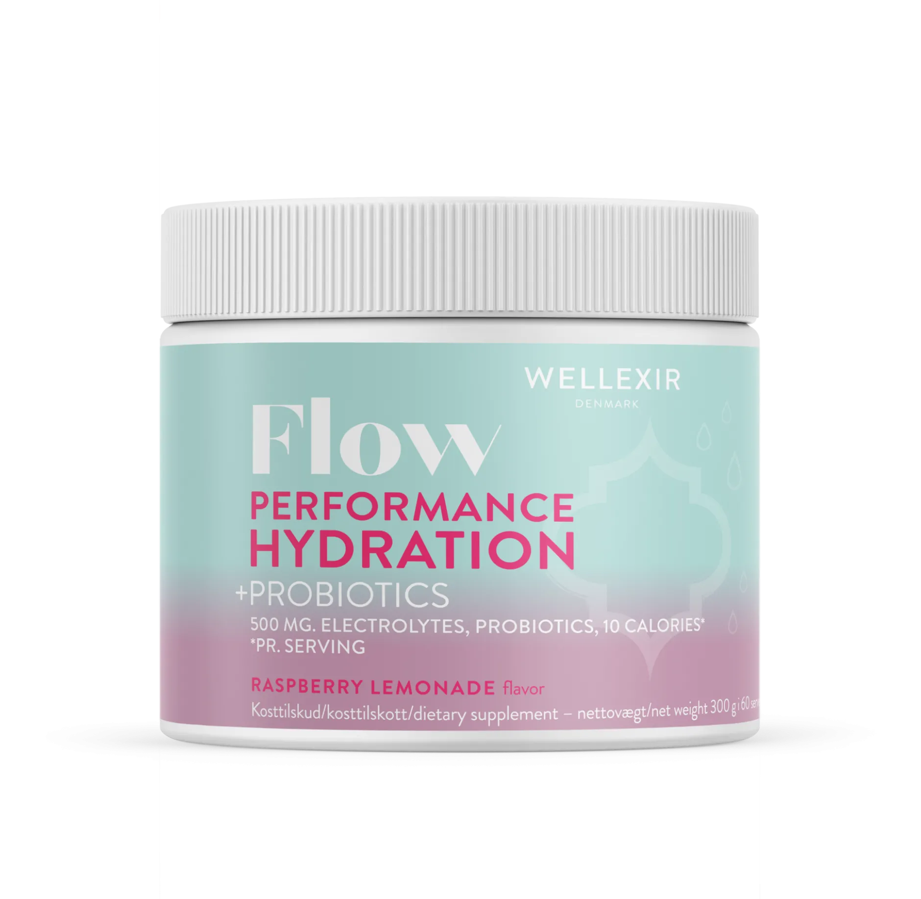 Wellexir Flow Hydration Raspberry Lemonade 300 g