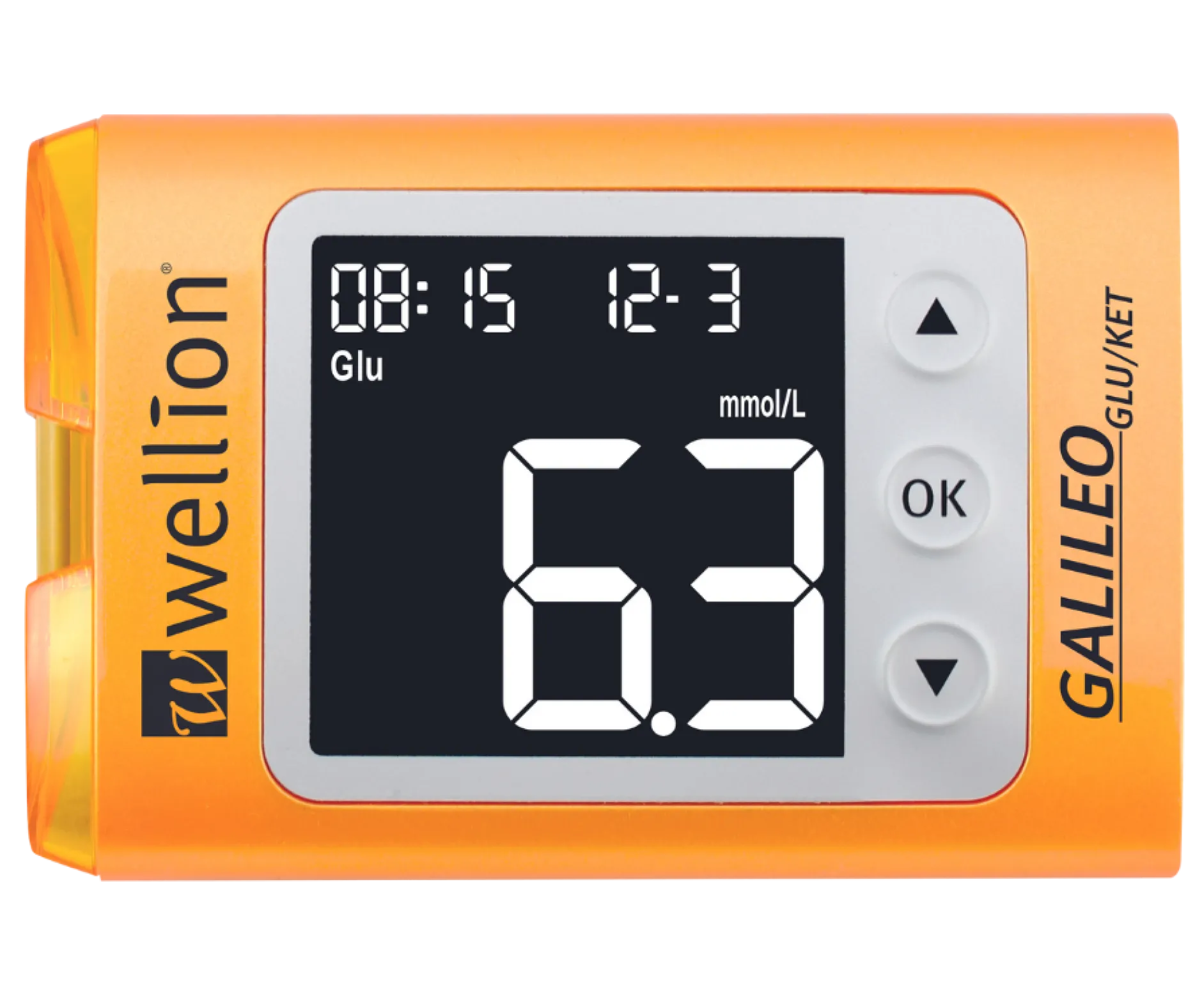 Wellion Galileo Mätare Glukos & Keton Startkit Gul 10 st teststickor