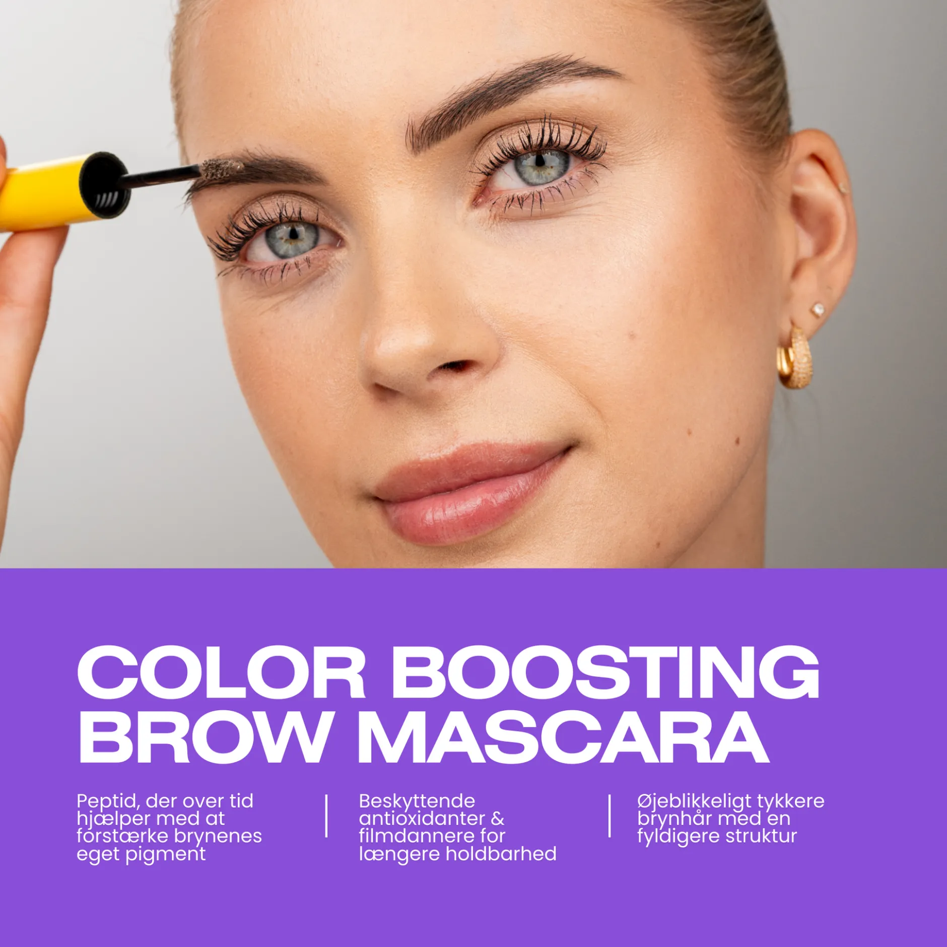 WOWBROW Color Boosting Brow Mascara Medium brown 5,5 ml