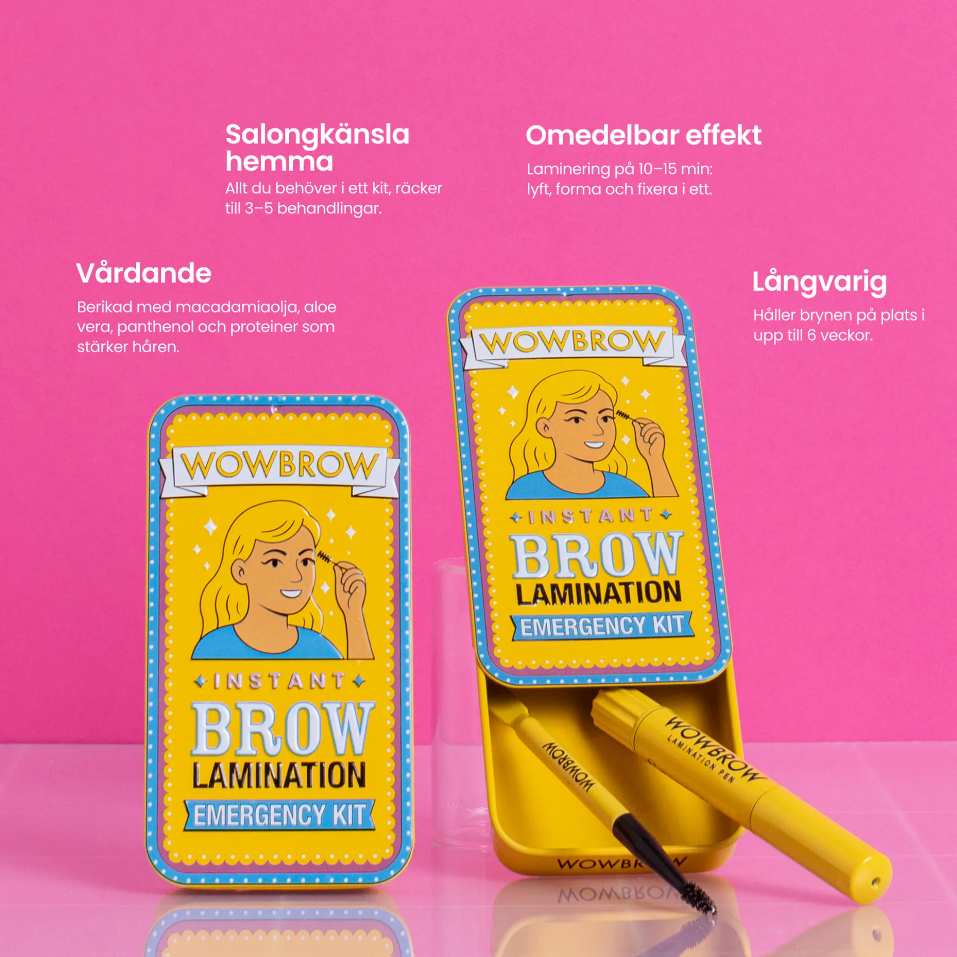 WOWBROW Instant Lamination Kit 2 ml