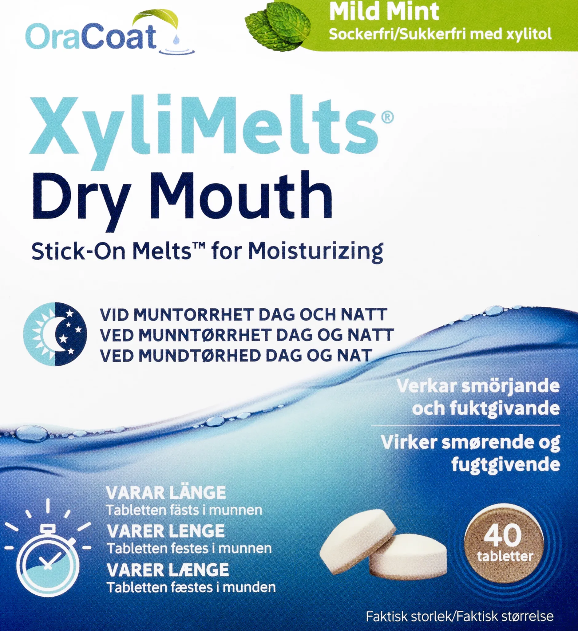 XyliMelts Vid Muntorrhet 40 st