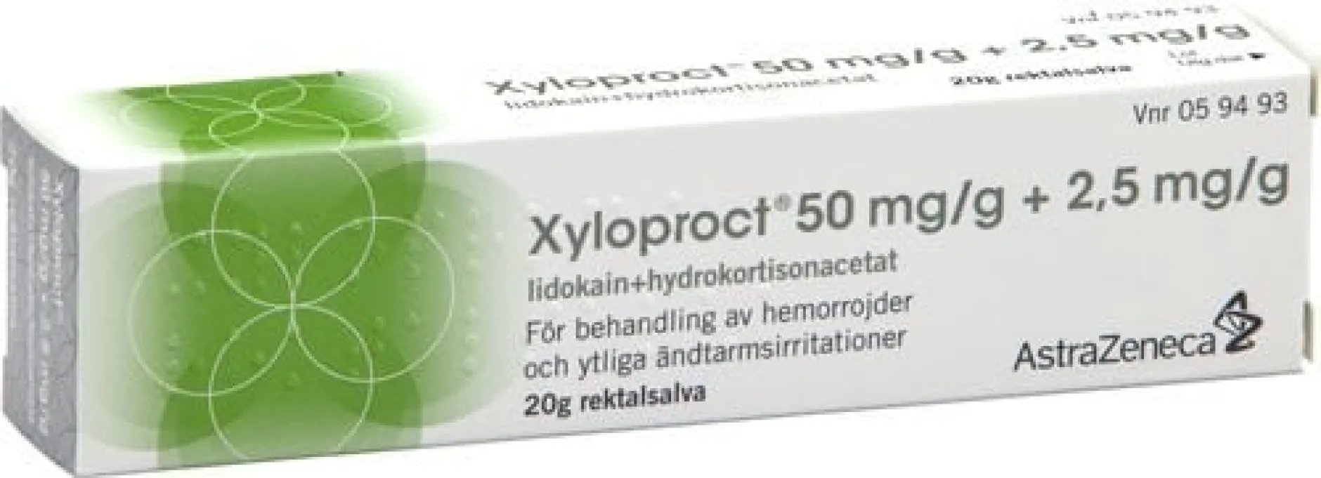 Xyloproct rektalsalva 20g