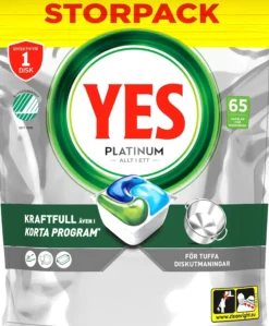 YES Diskmaskinstabletter Platinum 65 st