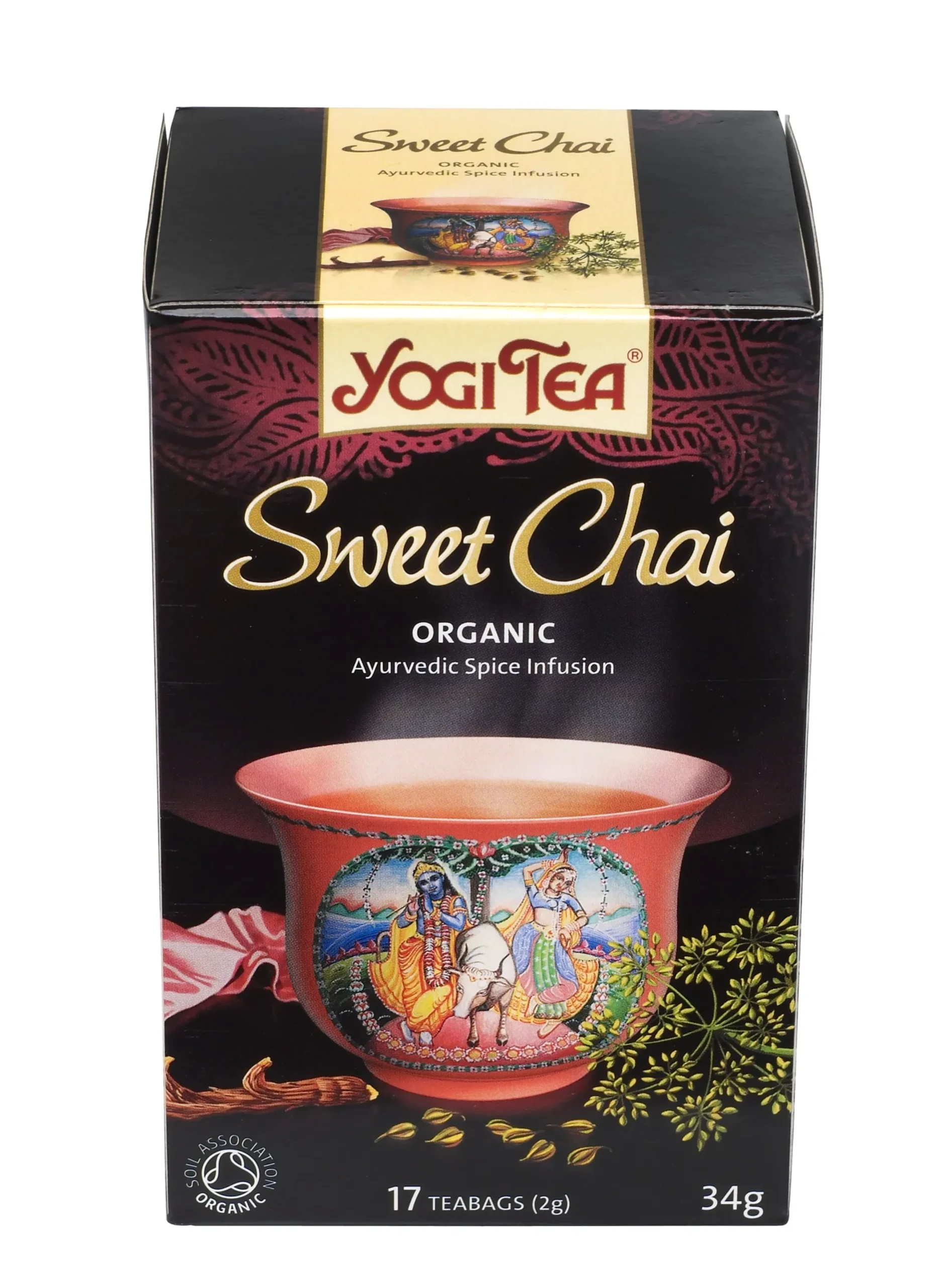 Yogi Tea Ekologiskt sweet chai te krav 17 st
