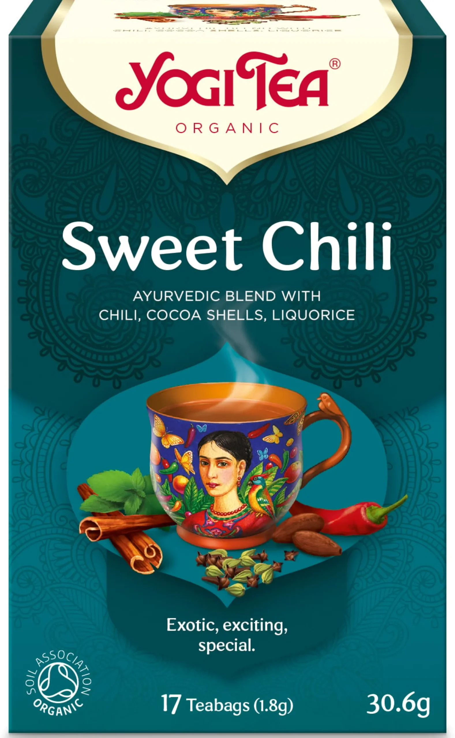 Yogi Tea Sweet Chili KRAV 17 påsar