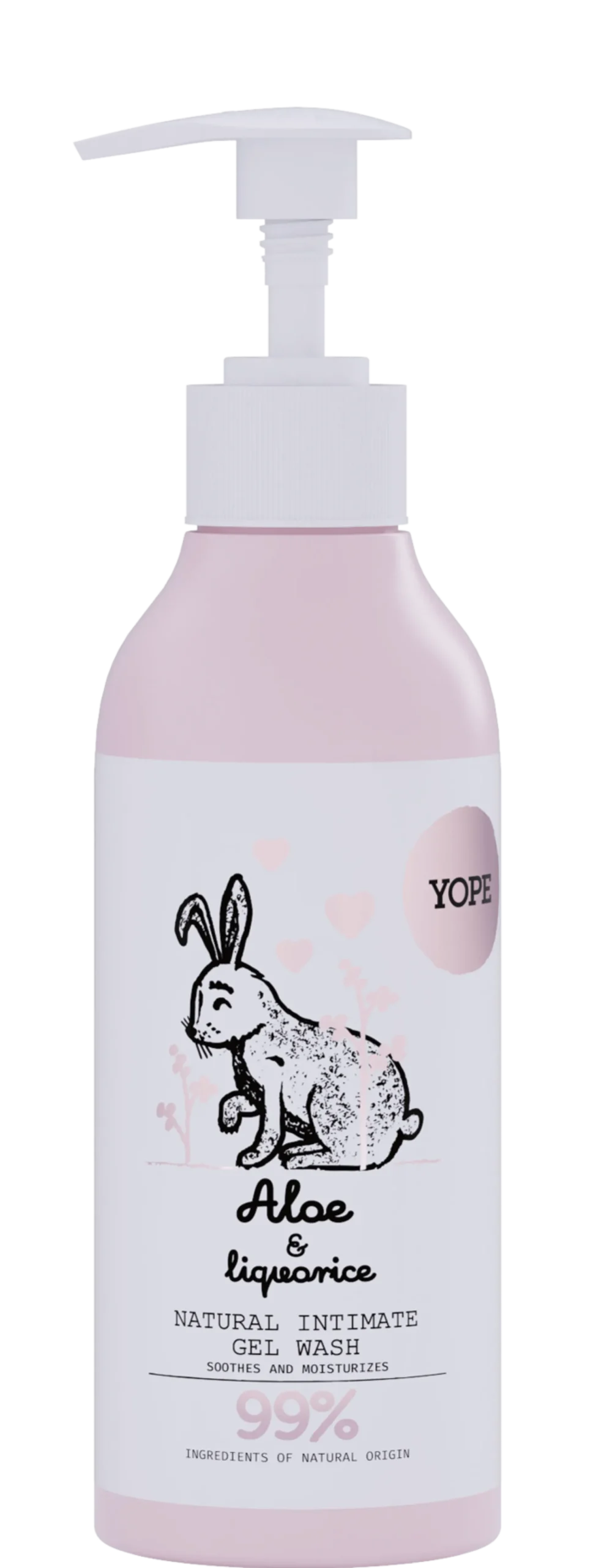 YOPE Natural Intimate Wash Aloe & Liquorice 300 ml