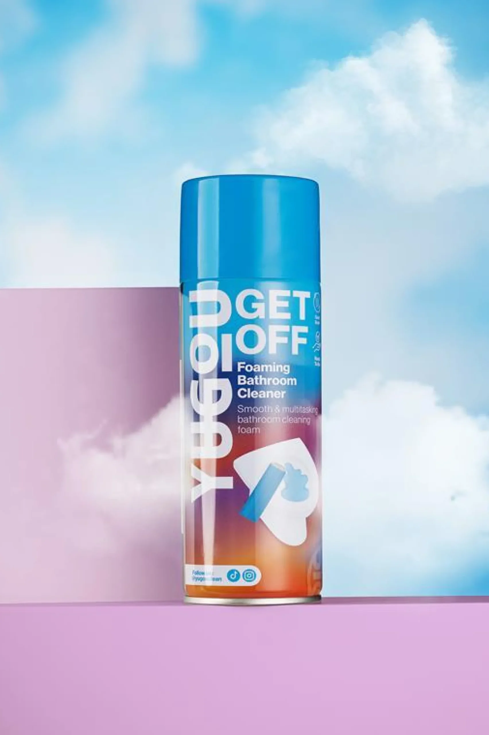 YUGOU GET OFF Foaming Bathroom Cleaner 450 ml