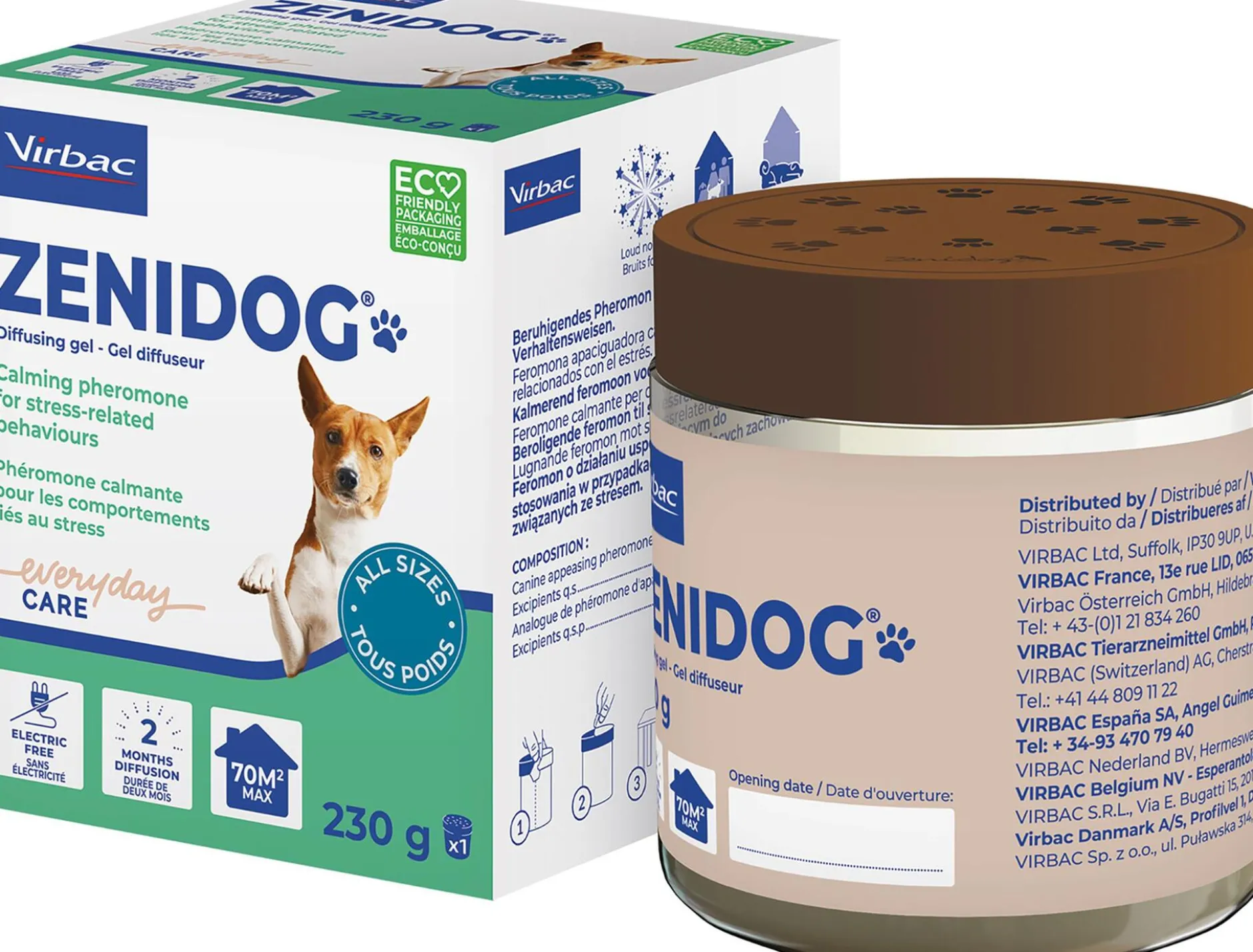 Zenidog Gel Diffuser 230 g