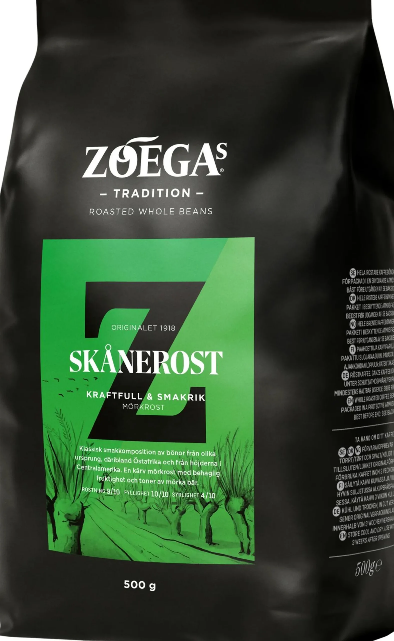 ZOÉGAS Skånerost Hela Bönor 500g