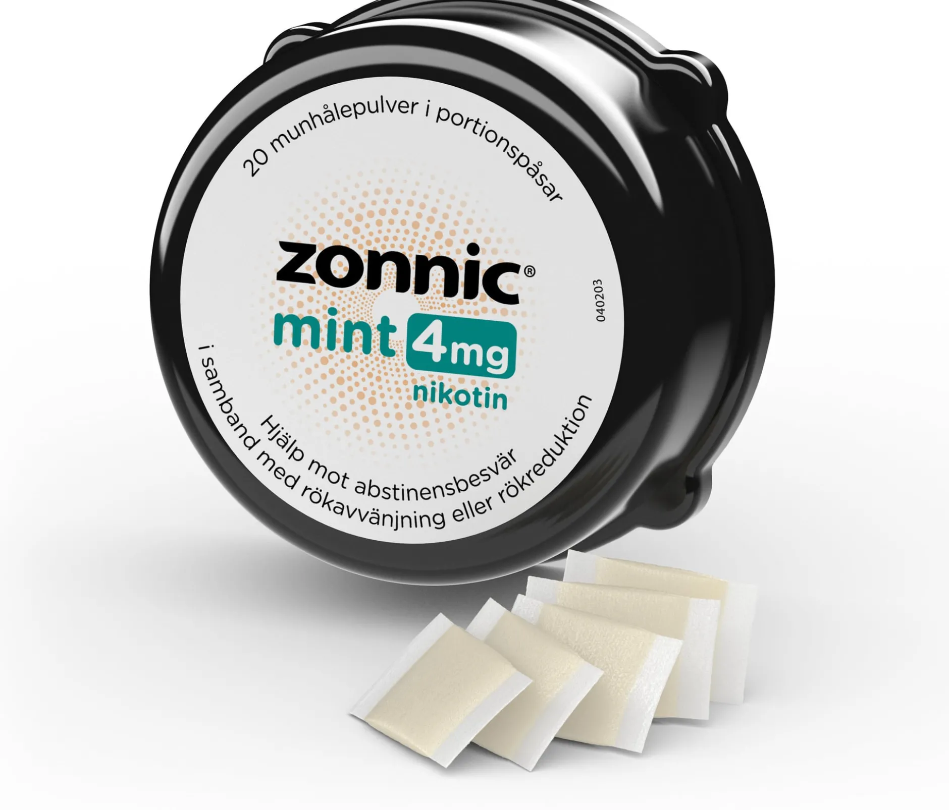 Zonnic Mint 4 mg Munhålepåse 20 st