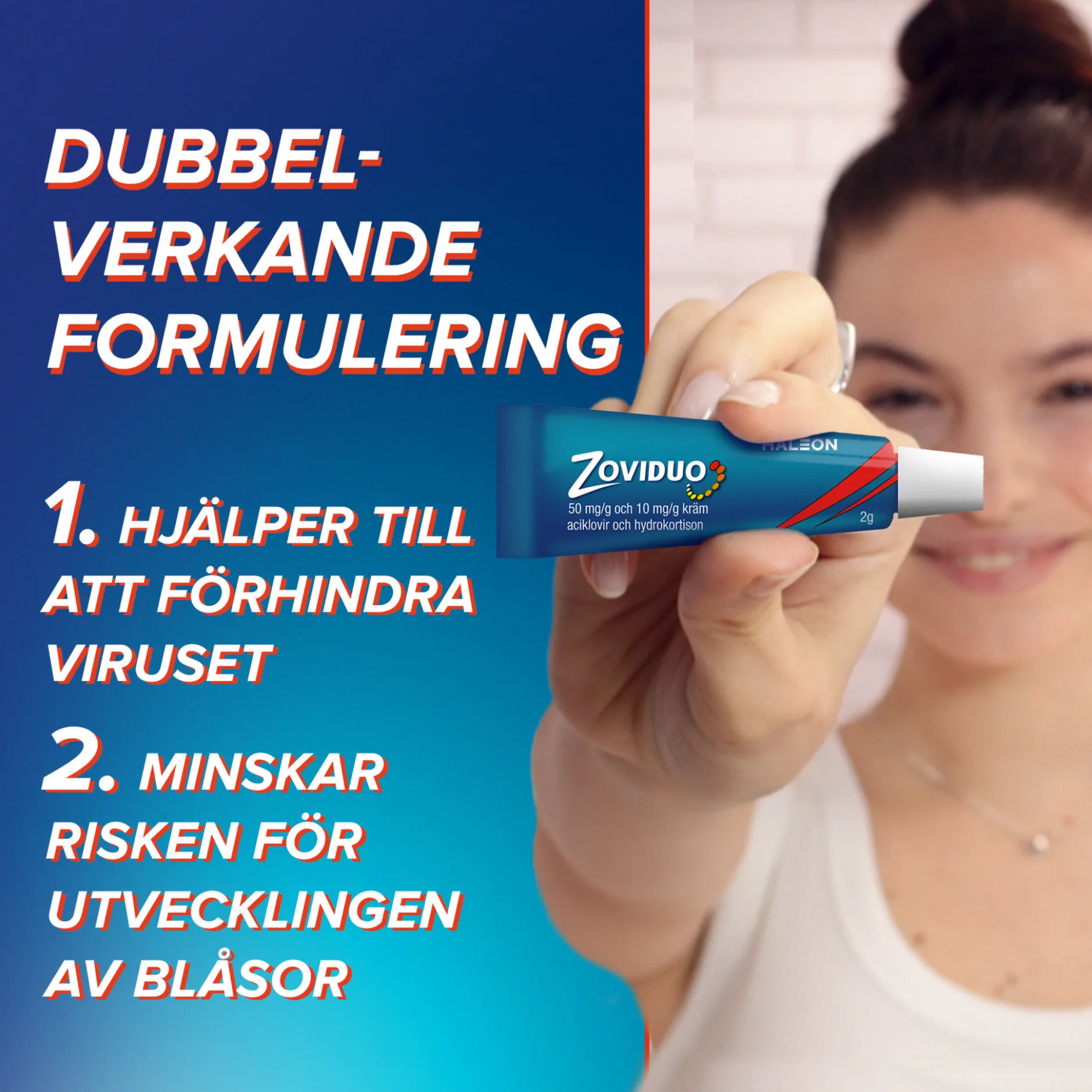 Zoviduo 2g kräm hydrokortison tub