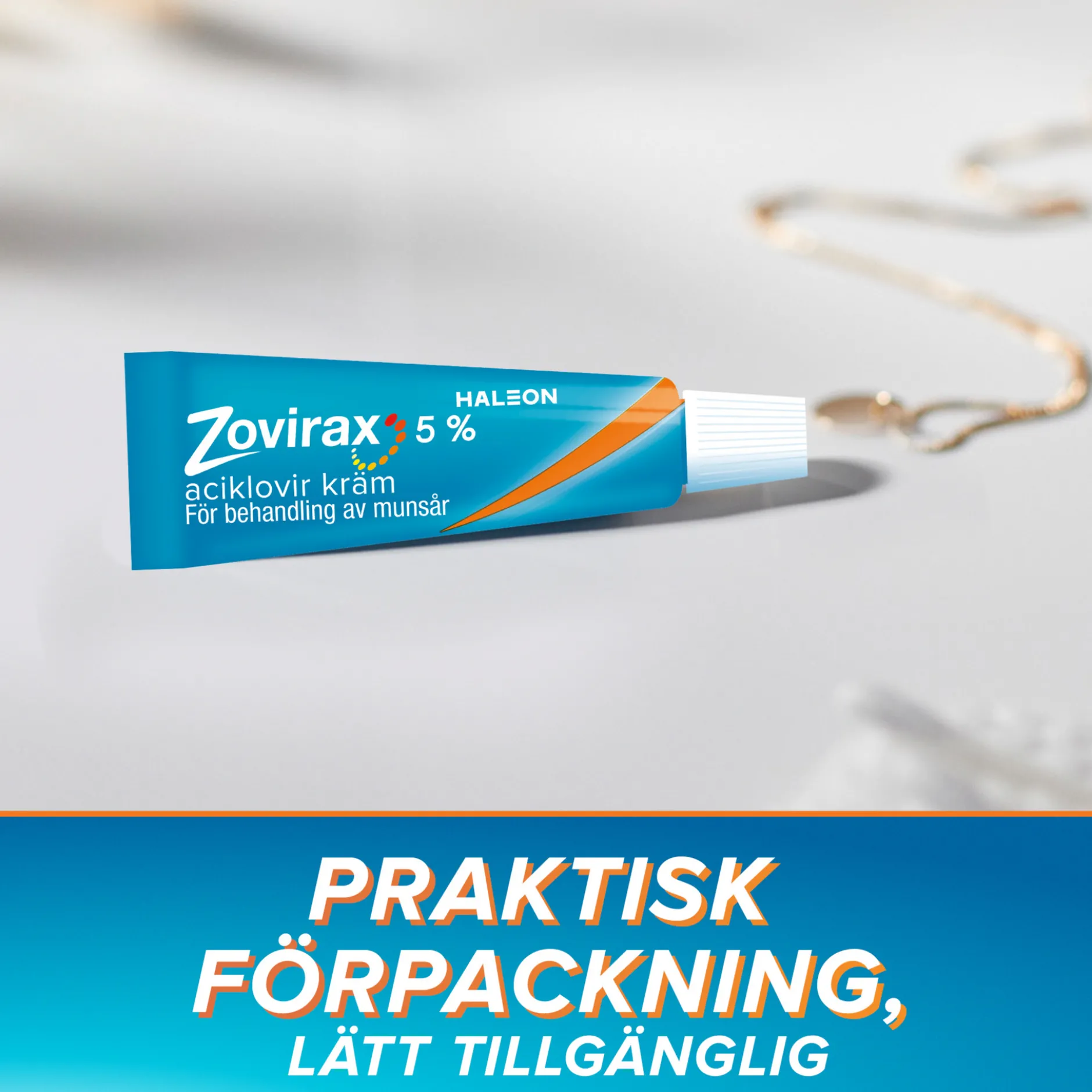 Zovirax Kräm 5% tub 2 g