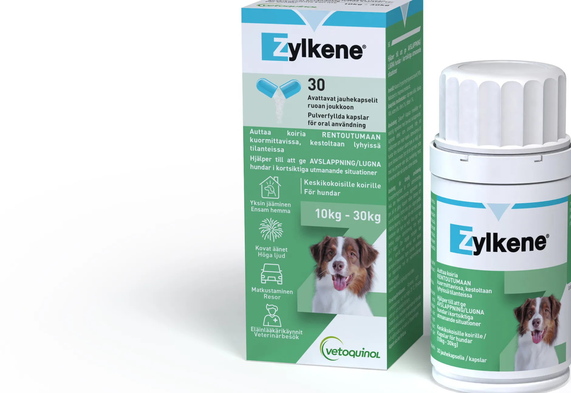 Zylkène Kompletteringsfoder 225 mg 30 kapslar