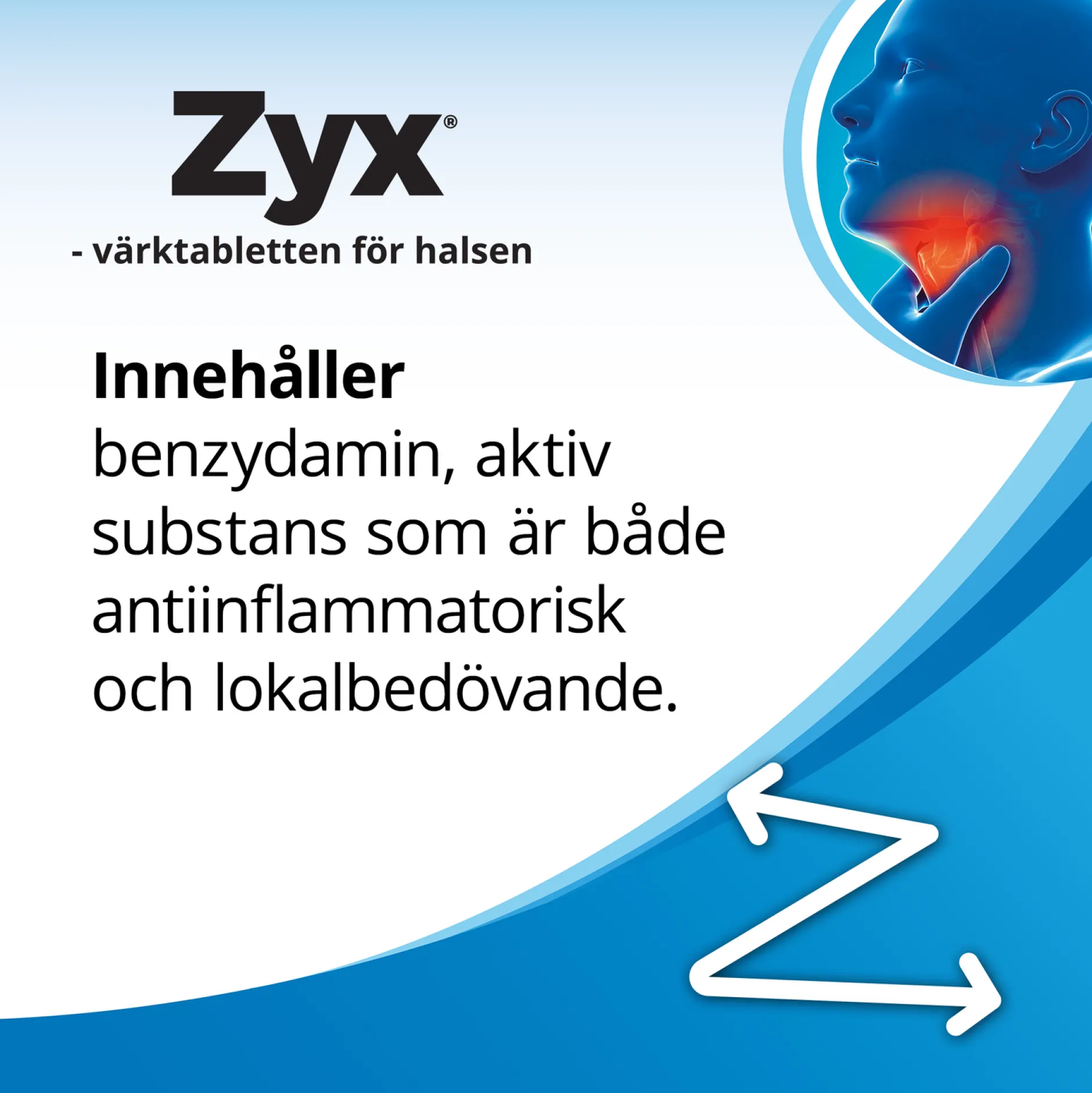 Zyx Eukalyptus 3 mg 20 sugtabletter