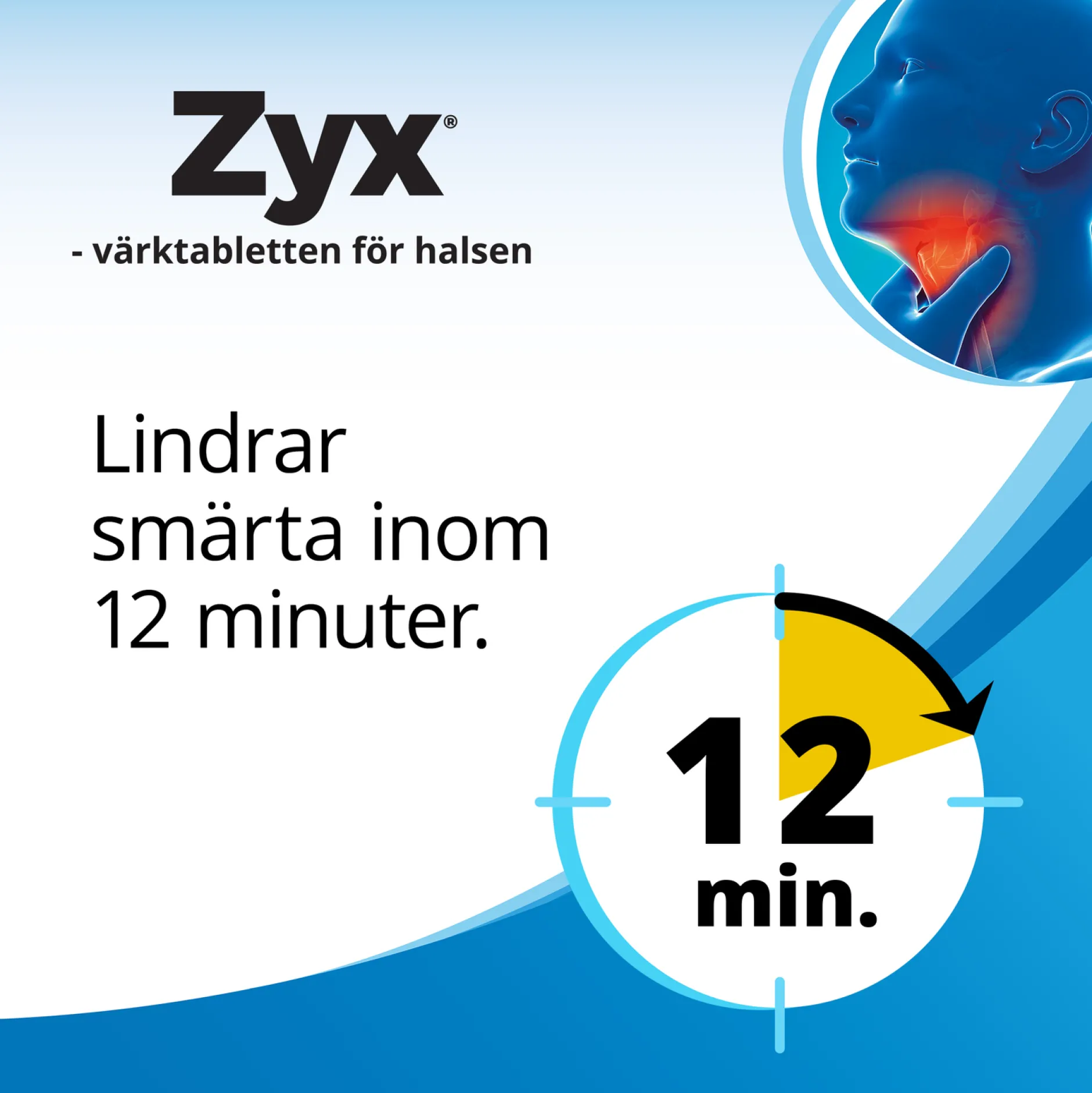 Zyx Mint 3 mg 20 Sugtabletter